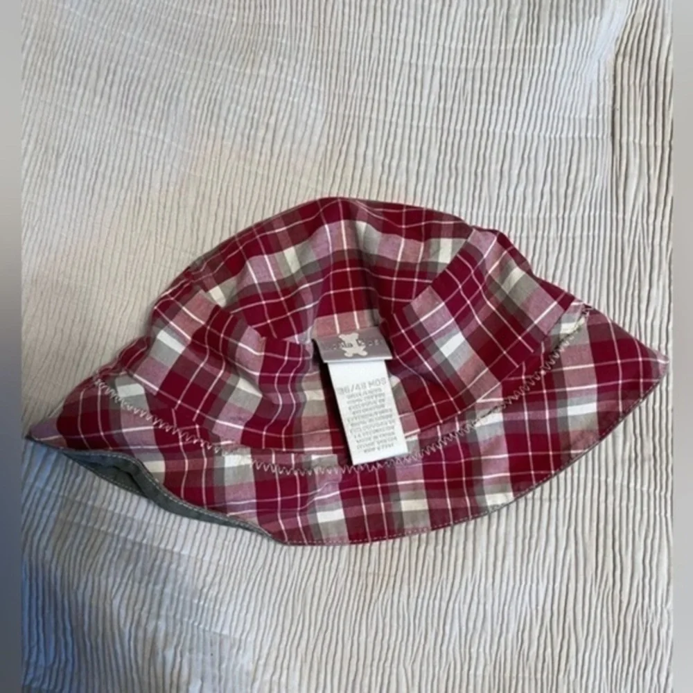 Koala kids. Dinosaur bucket hat reversible to plaid with dinosaur 36/48 months‎